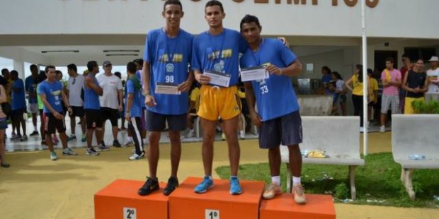 Vencedores na categoria interno masculino